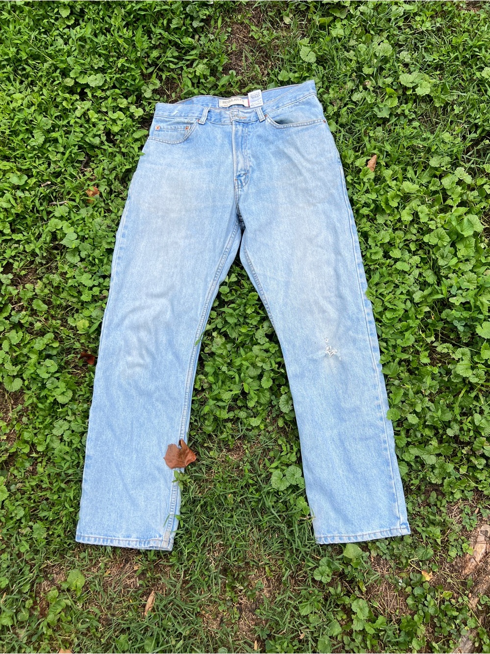 Levi's 505 Light Wash Men’s Straight Jeans